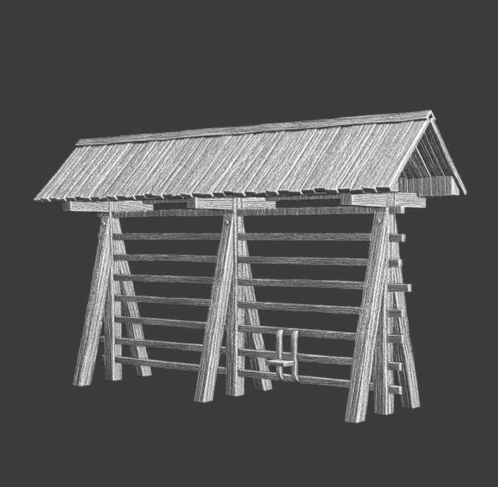Medieval Eastern European Haystack - Wargaming Accessory